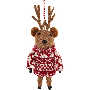 Závěsná dekorace 18 x 7 x 4 cm 180508 vícebarevná MLC