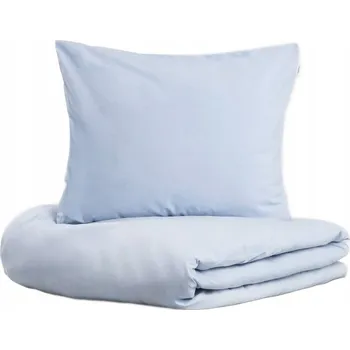 Povlečení Povlečení DEFLA z předeprané bavlny modré 220x200 + 2*50x60 cm HOMLA