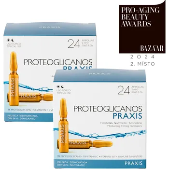 Pleťové sérum Praxis Duo hydratačních ampulí s proteoglykany – Classics 2 x 24 ks Duo Proteoglycans Classic 2x24ks