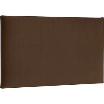 Obraz ČALOUNĚNÉ PANELY 30X50 CM NA ZEĎ HNĚDÉ ČELO VELUR