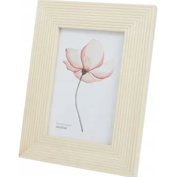Obraz Rámeček 10x15 obdélníkový na fotografii dřevěný 21x16 béžový dřevěný boho