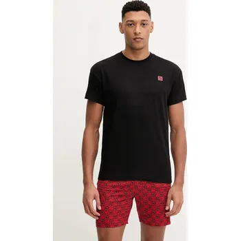 Pánské pyžamo Pyžamo HUGO AARON_SHORT SET 50556777 černá 99X, vel. M