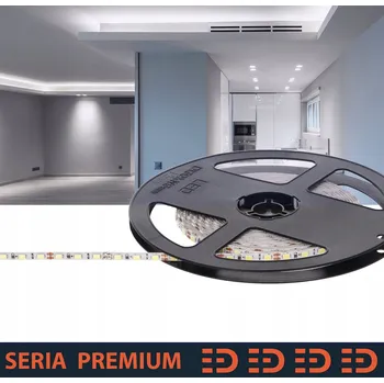 LED páska LED pásek Slim 4mm | Studená bílá | 12V | 120 LED/m | 1100lm/m | 1m | 5 let záruka
