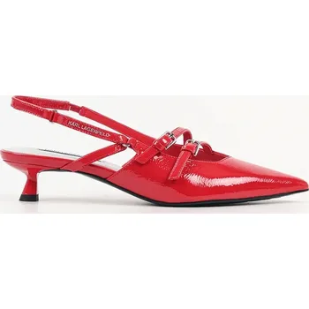 Dámské lodičky Kožené lodičky Karl Lagerfeld PASHA KL30105A.1DD červená 29X, EUR 37