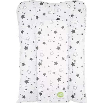 Přebalovací podložka Babycalin Přebalovací podložka, vločka, 50 x 70 cm, šedá s hvězdami