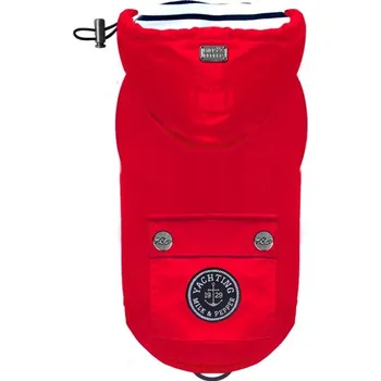 Obleček pro psa MILK&PEPPER Milkandpepper Babord pláštěnka pro psy červená Velikost: 29