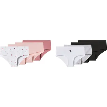 Kalhotky esmara® Dívčí kalhotky s BIO bavlnou Hipster, 4 kusy