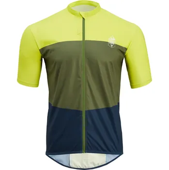 cyklistický dres SILVINI - pánský MTB dres Turano olive ocean Velikost: 4XL