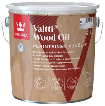 Olej na dřevo Tikkurila Tradiční olej na dřevo Valtti wood oil 3 l
