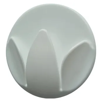 Věšák Háček samolepící QF typ 9, plast, tmavě hnědá, 1ks