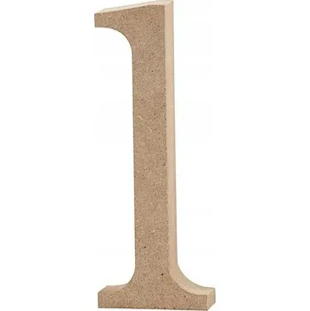 Obraz Písmeno L z MDF, výška 12,7 cm