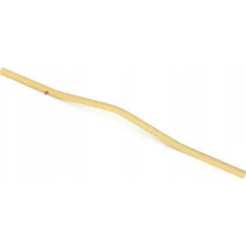 Nábytkové kování Nábytková úchytka reling, zlatá matná, 39,4 x 1 x 3,5 cm