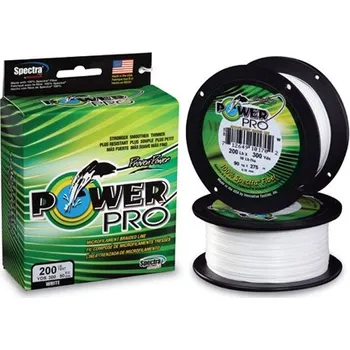 Power Pro Splétaná Šňůra White 135 m - Průměr 0,19 mm Nosnost 13 kg