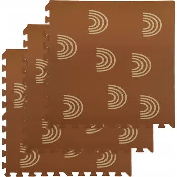 VELKÉ PĚNOVÉ PUZZLE PĚNOVÁ PODLOŽKA 60 x 60 CM 3 KS