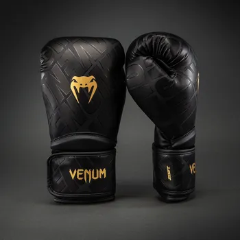 Boxerské rukavice Boxerské rukavice Venum Contender 1.5 XT 3D - Black/ Gold Velikost: 10oz