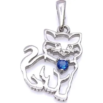 Přívěsek Šperky Jan Kos Jan Kos jewellery Stříbrný přívěsek kočička 32107827