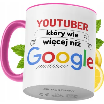 Hrnek Polidraw Hrnek Polidraw pro YouTubera keramika 330 ml