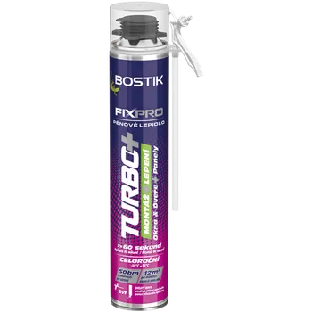 Průmyslové lepidlo Bostik Rychle tuhnoucí pěnové lepidlo Fixpro turbo+ 750 ml