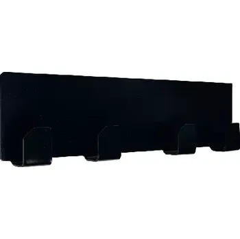 Háček samolepící QF typ 24, černý, BLACK LINE