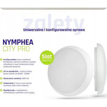 Kulatý Stropní Svítidlo Spectrum 33 x 8,5 cm bílá