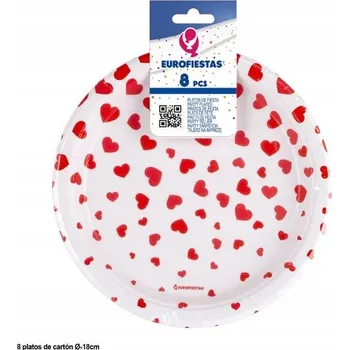 Talíř Talířky na Valentýna 18 cm