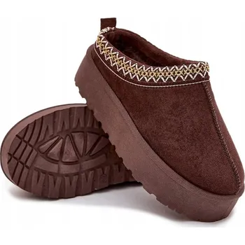 Dívčí sněhule Butosklep dětské sněhule hnědé velikost 32