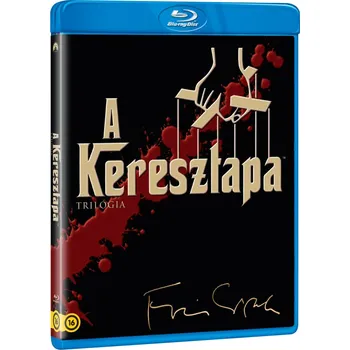 Blu-ray film Kmotr 1-3 Coppolova remasterovaná edice - Blu-ray 5BD (bez CZ, maďarský obal)
