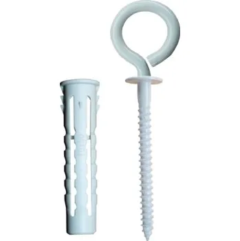 Hmoždinka Hmoždinka multifunkční 6 PA+ oko zavřené lakované, 4ks