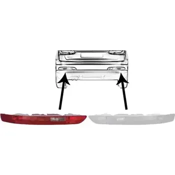 Osvětlení SPZ VAN WEZEL Zadní světlo VAW 0370929