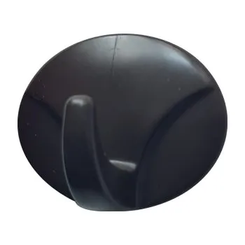 Věšák Háček samolepící QF typ 6, plast, hnědá, 2ks