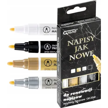 Obraz Dekorativní olejový fix, vícebarevný Grand 4 ks