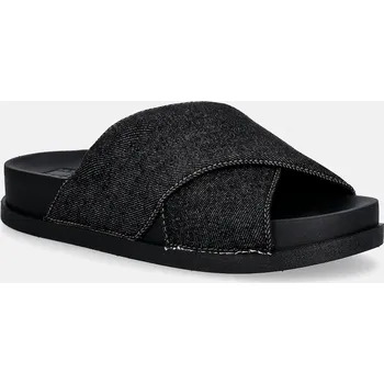 Dámské pantofle Pantofle Tommy Jeans TJW COMFORT SLIDES WASHED DENIM EN0EN02898 námořnická modř 59X, EUR 42