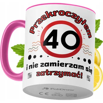 Hrnek Polidraw Hrnek Polidraw Narozeniny40 keramika 330 ml