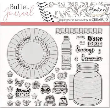 Dětské razítko Silikonová razítka Aladine Tracker 1 31 ks