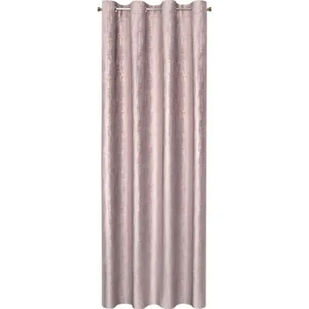 Obraz Závěs 140x250cm s očky, růžová, Eurofirany