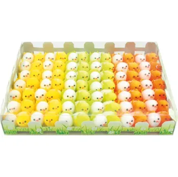 plyšák Kuřátka plyšová 3 cm, 3 barvy