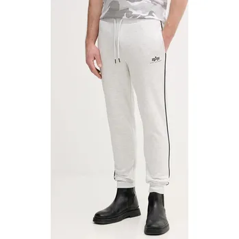 Pánské kalhoty Tepláky Alpha Industries Track Jogger SL 156374 šedá 09X, vel. M