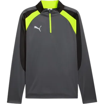 Pánská móda Triko s dlouhým rukávem Puma IndividualLIGA 1/4 Zip Top 659515-08 Velikost L