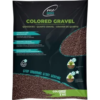 ME Aquaristic Mocha Brown 2-3 mm 5kg - hnědý akvarijní písek