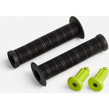 grip BTWIN Gripy BMX 145 mm ke kolu BMX černé fluorescenční ČERNÁ|ŽLUTÁ