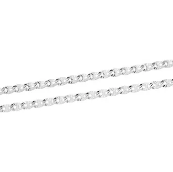 Šperk Zlatnictví U Kostela Ozdobný zlatý řetízek bílé žiletky 10 4686-25180476