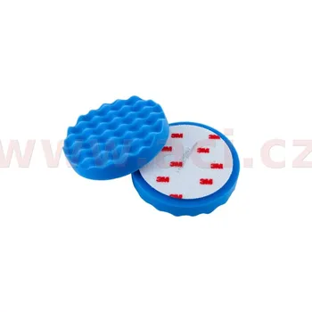 Brusný kotouč 3M Pěnový leštící kotouč 75 mm - modrý
