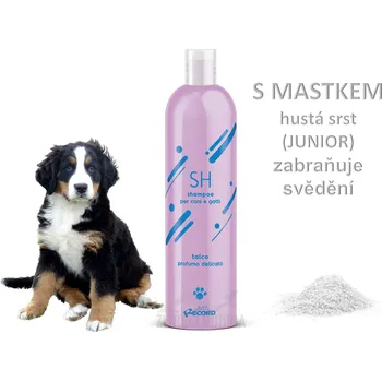 Kosmetika pro psa Šampon Record PROFESIONAL 250ml - antistatický s mastkem