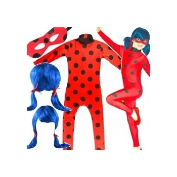 Karnevalový kostým KOSTÝM BERUŠKA PŘEVLEK PARUKA MASKA velikost L 122-128