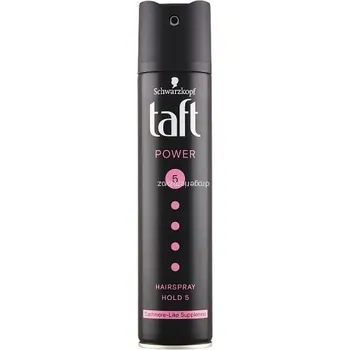 Stylingový přípravek Taft Power Cashmere, lak na vlasy mega silná fixace, síla fixace 5, 250 ml