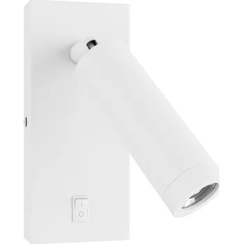 Nástěnné svítidlo MADARA SLIM MR11 NÁSTĚNNÉ SVÍTIDLO S VYPÍNAČEM 230V IP20 BÍLÉ Spectrum