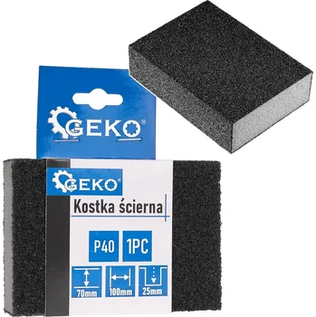 Příslušenství k nářadí Geko Brusný blok 70x100x25mm P40 (1/500)