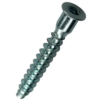 Nábytkové kování Konfirmát, 5x40, zinek bílý, 10ks