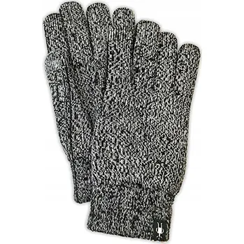 Rukavice Turistické rukavice U'S Cozy Glove černo-bílé Smartwool L/XL