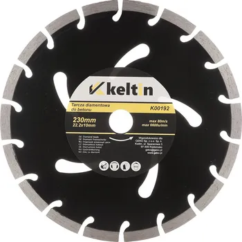 Brusný kotouč Geko Diamantový kotouč na beton 230x22,2x10mm Černý KELTIN (25)